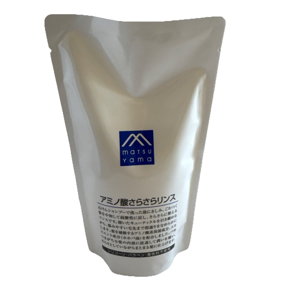 Amino Acid Hair Conditioner Refill MATSU YAMA M-mark NEW 370 ml Smooth Rinse